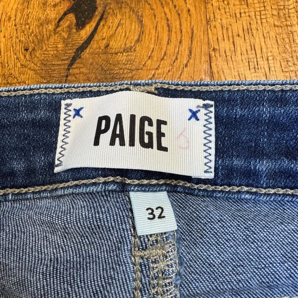 Paige Verdugo Ankle Skinny Jeans Women's 32 Mid Rise Casual Stretch Denim - Picture 2 of 7